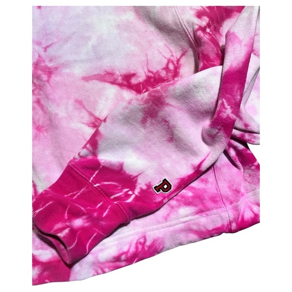 PINK Victoria's Secret Fuchsia Tie-Dye Top - Picture 4 of 15